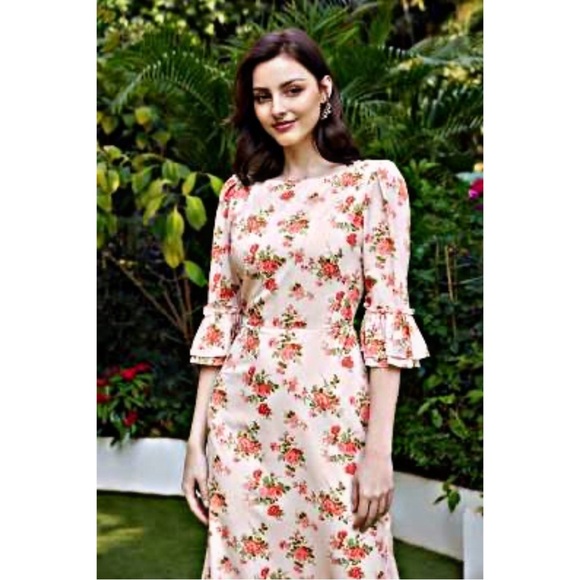 Lait Collection Roses “Caroline” Midi XS NWT - Picture 2 of 8